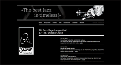 Desktop Screenshot of jazzlangenthal.ch